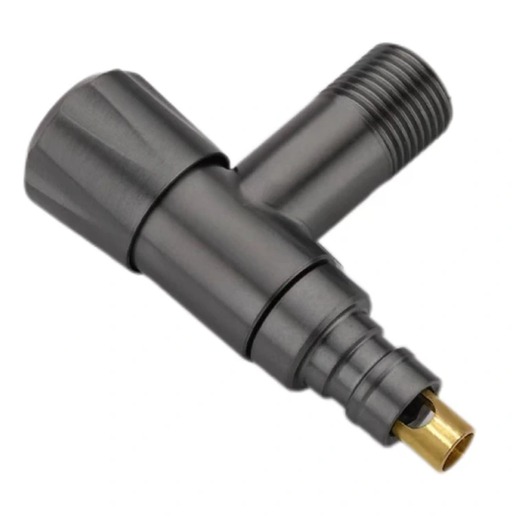 شیر توقف دستگیره الماس مشکی