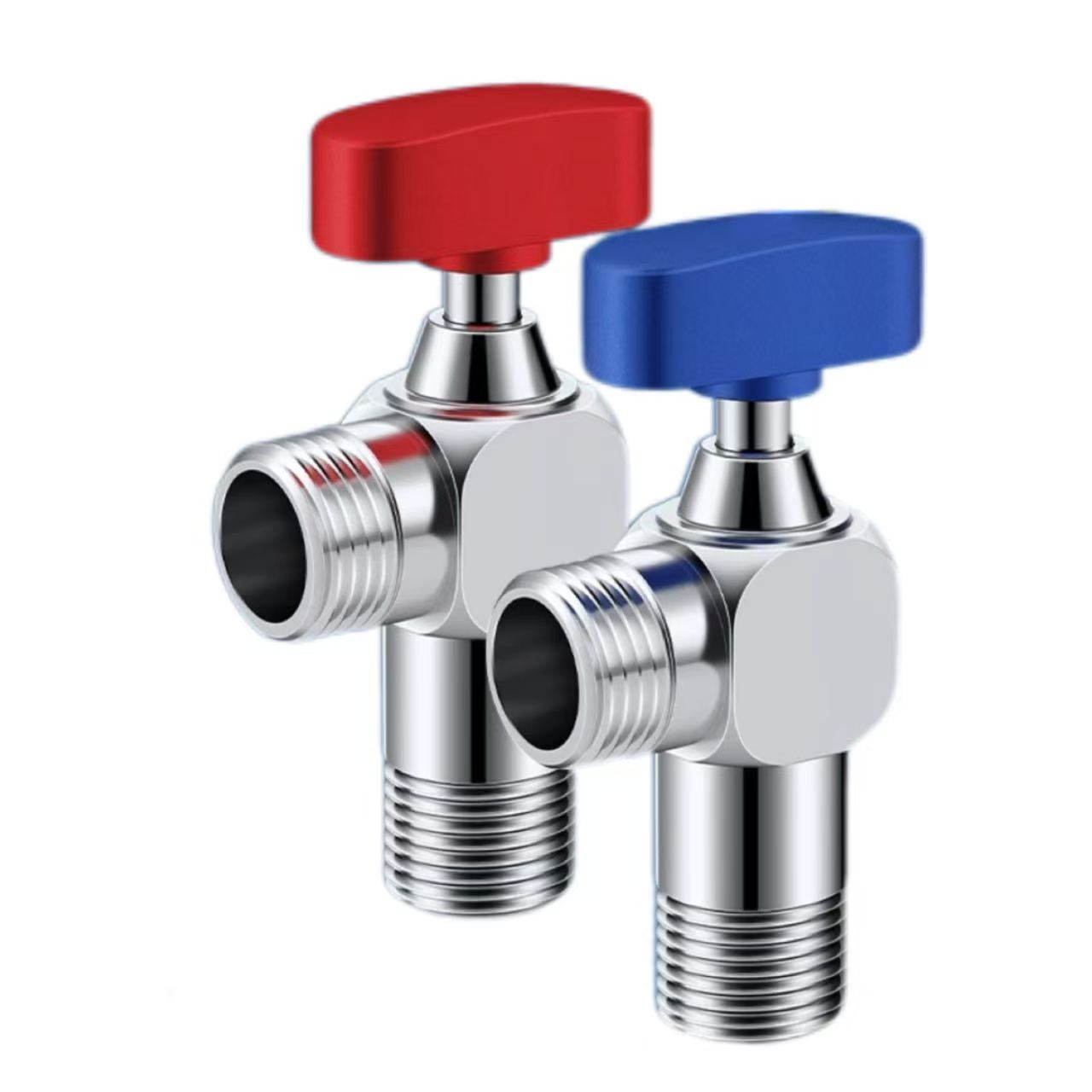 T-Handle دریچه زاویه تشخیص قرمز و آبی